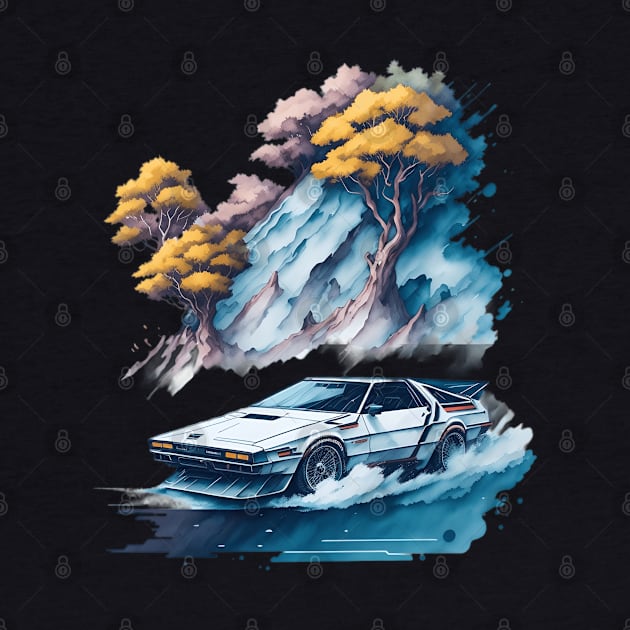 Summer Art DMC DeLorean by Shop Goods